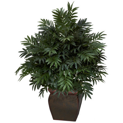43'' Faux Bamboo Plant in Wood Planter
