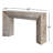RECYCLED WHITEWASHED WOOD CONSOLE