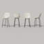 26" Faux Leather Upholstered Bar and Counter Stools-988179468