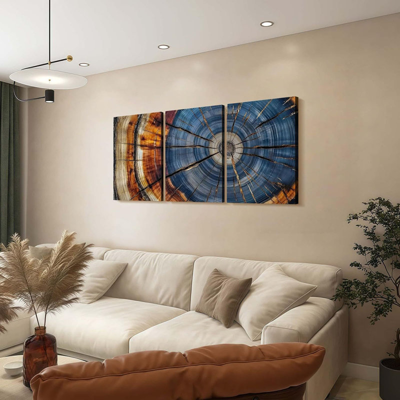 3 Piece Wrapped Canvas Print