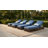 Laguna Outdoor Patio Chaise Lounge Chair, Luxury Rattan Recliner With 6-Position Backrest & 5-Inch Thick Cushions Set Of 4-1825663701