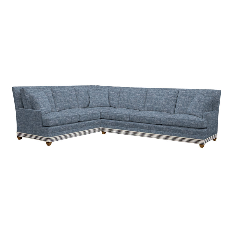 Riverside Chaise Sectional, Callaloo Cotton, No, Casa Blanca