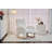 Teddy Fabric Nursery Rocking Chair With Adjustable Footrest-436767489