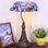 Petite lampe de table en verre coloré Tiffany Banker Tiffany