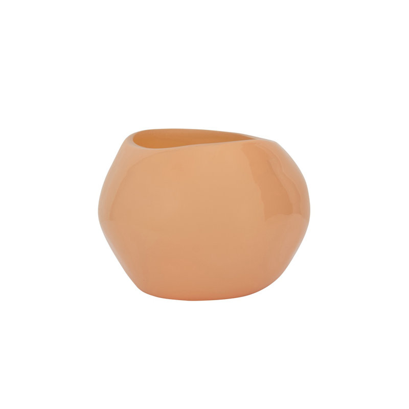 Photophore en verre 2,95 po, Abricot