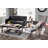 Bayliegh Faux Leather Accent Chair with Ottoman-794975235