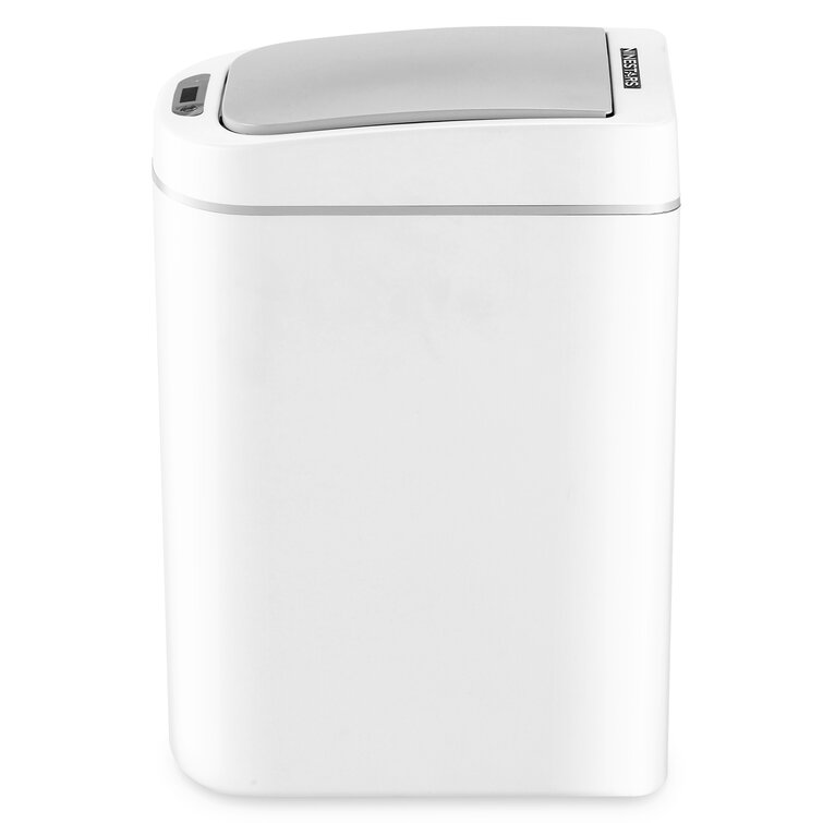 Nine Stars 1.8 Gallons Plastic Motion Sensor Waste Basket