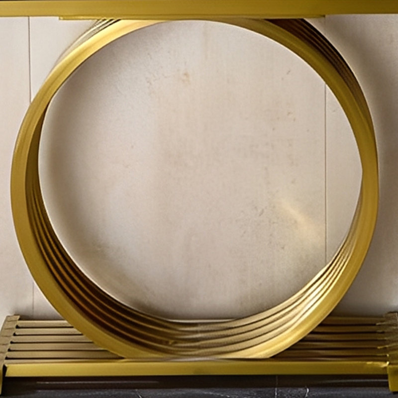 Console de style italien simple et luxueuse, H 32,3 po x l 59 po x P 15,7 po