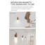 Davaney Wood LED Wallchiere