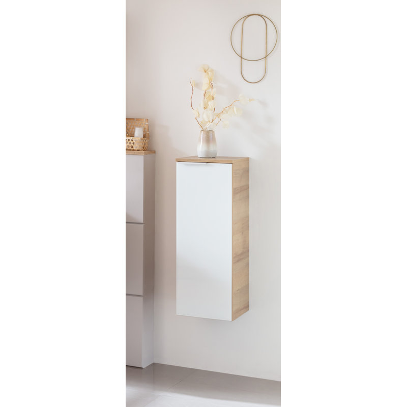 B.Brillant Mid-Sized Cabinet, White