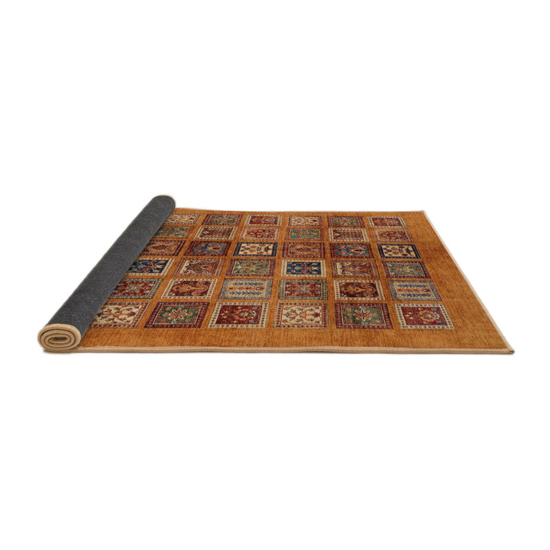 Tapis abstrait moderne 3996, Rond 7 pi