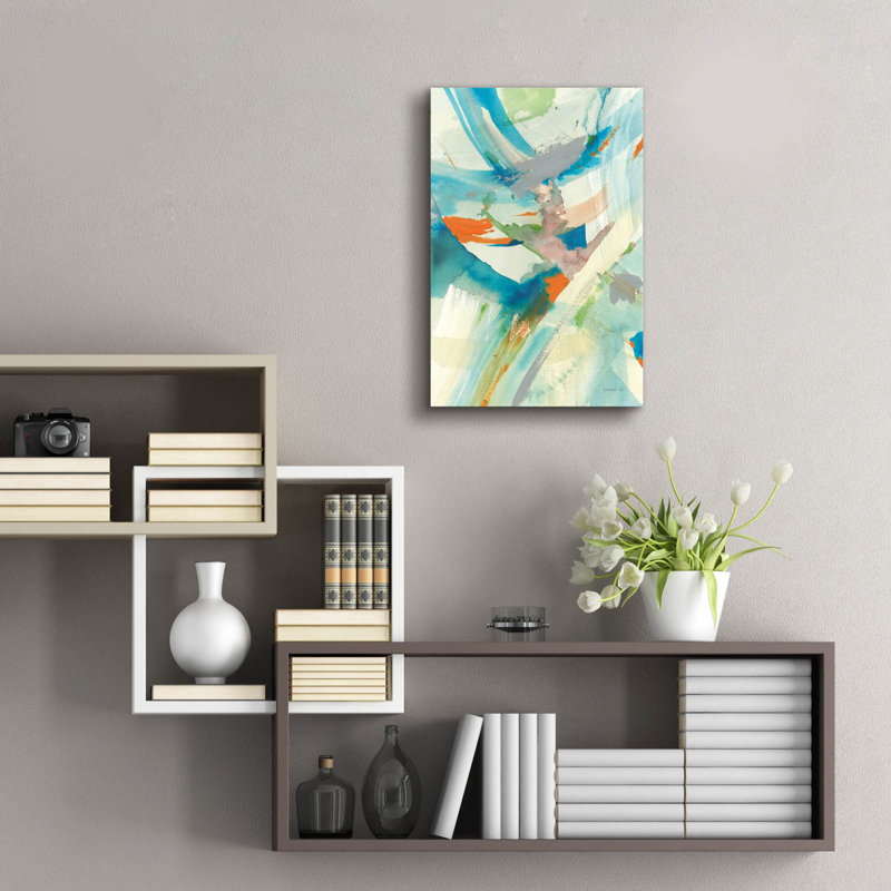  «Spontane 2» par Danhui Nai, art mural en verre acrylique, 24 po x 36 po, H 24 po x l 16 po