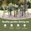 5 - Piece 4 - Person Outdoor Table Set-1940868012