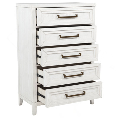 Commode de chambre à 5 tiroirs