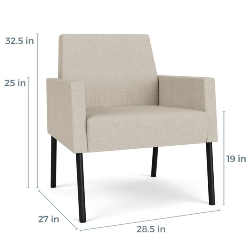 Fauteuil de réception Mystic, Plot Line neutre, Noir, noir, noir, noir
