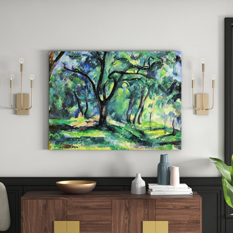 Paul Cezanne - Wrapped Canvas Painting, 90cm H x 120cm W x 1.8cm D