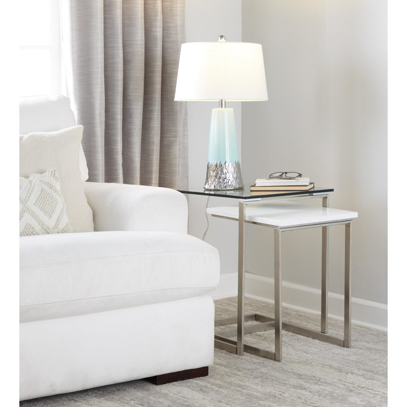 Lampe de table 22 po Penelope, Blue