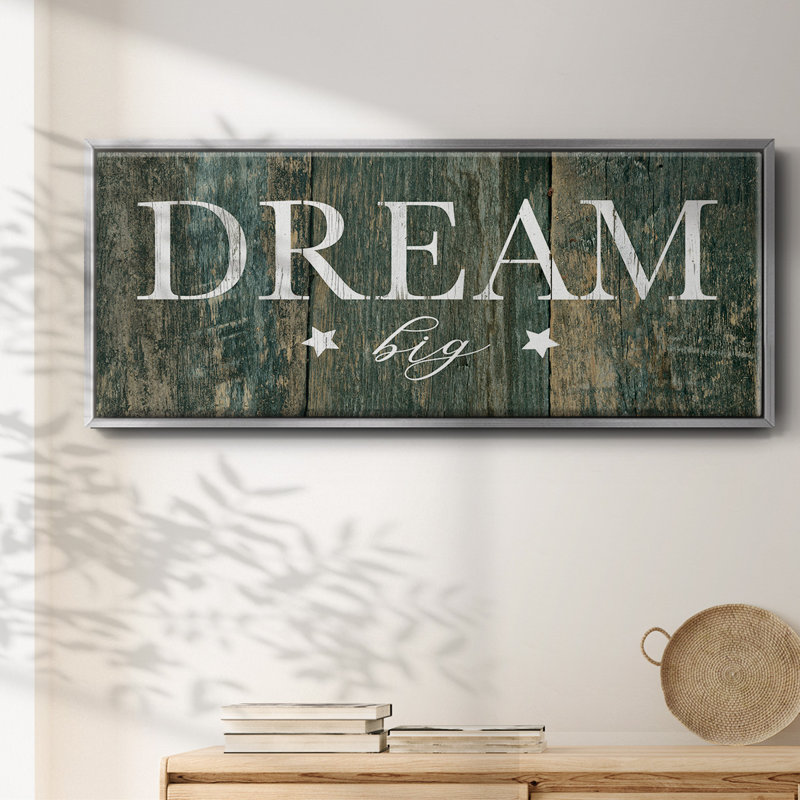 Dream Big- Framed Canvas