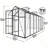 6X14 FT Polycarbonate Walk-In Greenhouse, UV Protection-128769451