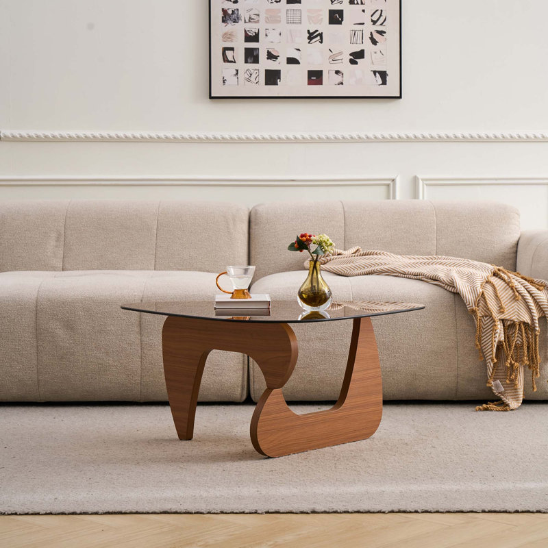 Petites tables basses Farmhouse, H 15,74 po x L 43,3 po x l 29,5 po, Brun, Brown