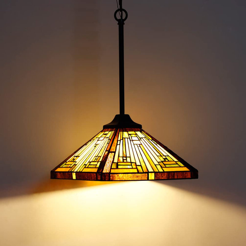 Luminaire suspendu conique 1 lumière