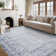Machine Washable Rug for Living Room, Non-Slip Non-Shedding Rug, Low Pile Traditional Border Carpet, Indoor Foldable Floor Covering for Nursery, Bedroom, Dining Room