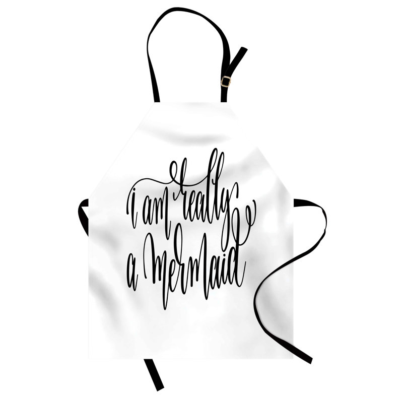 No Pattern Bib Apron