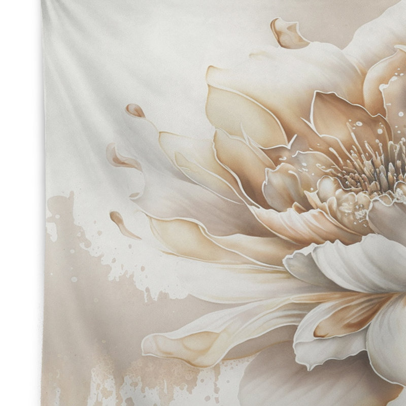 Tapisserie en polyester avec punaises, H 50 po x l 60 po