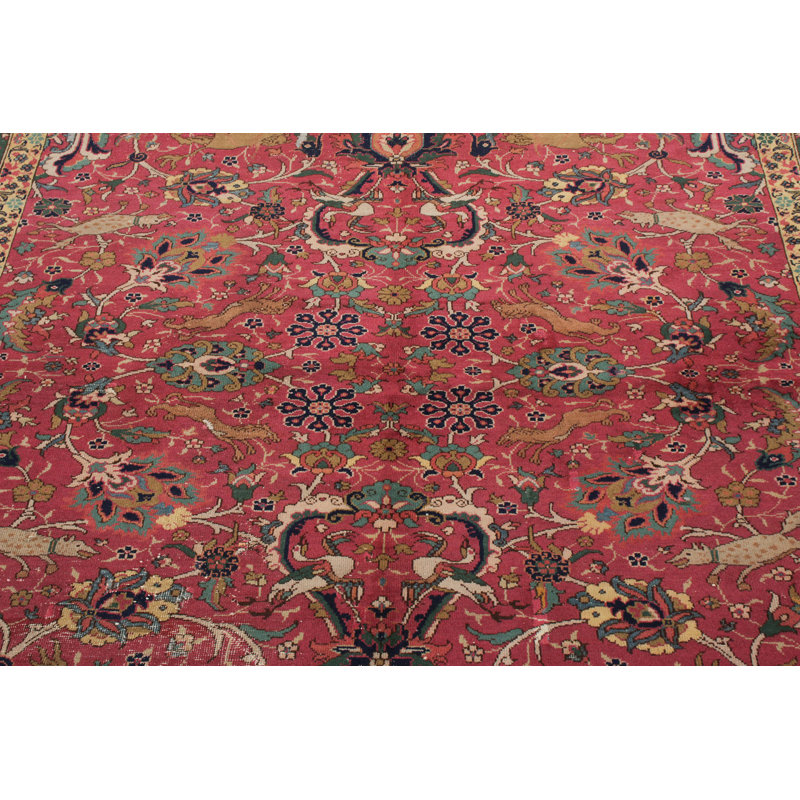 One-of-a-Kind 6'11" X 8'6" Hand Knotted Area Rug