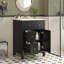 Petit meuble-lavabo moderne avec lavabo à porte en céramique-1889883493
