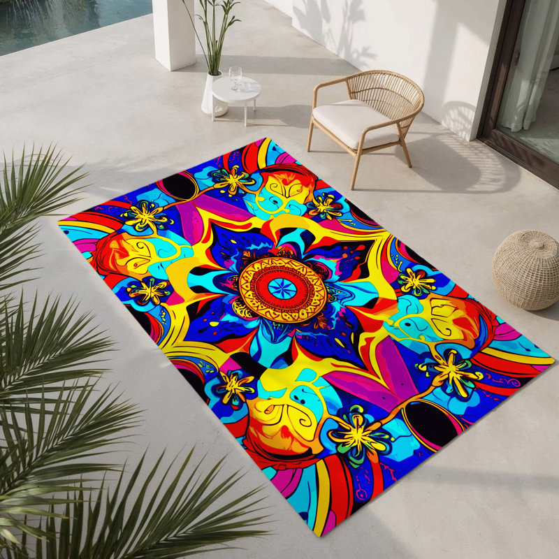 Tapis intérieur et extérieur Infinity, Rectangle 9 pi x 12 pi