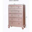 Mobilier de chambre à coucher de style contemporain avec garniture de miroir 1Pc