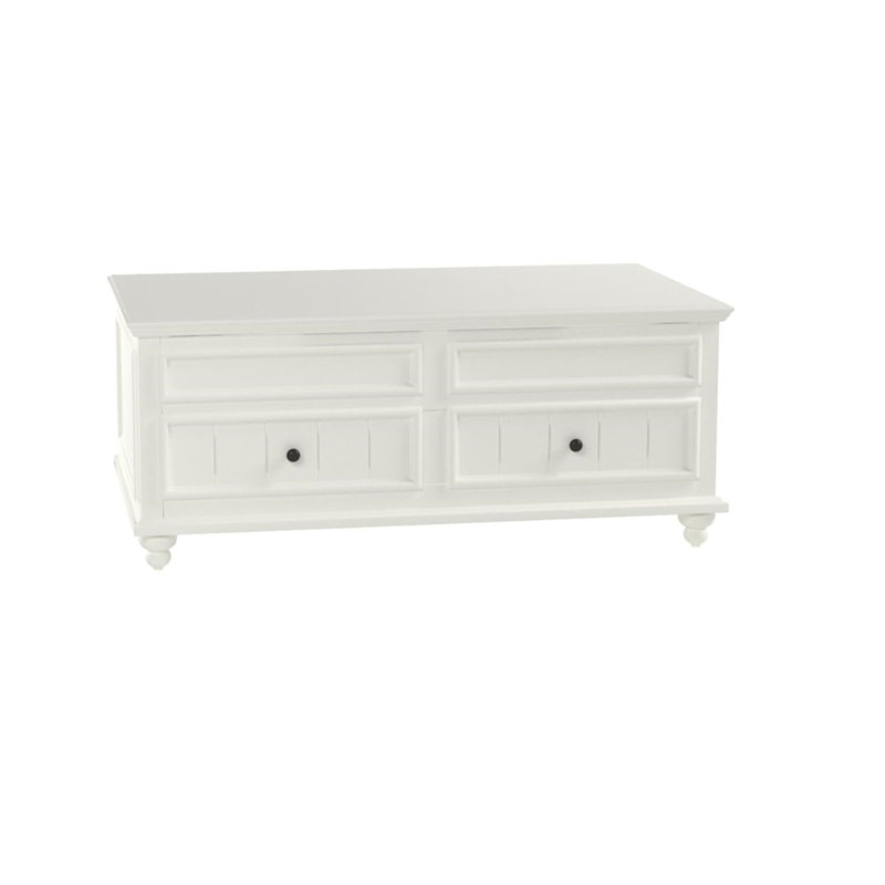 Table basse 48 po avec deux tiroirs