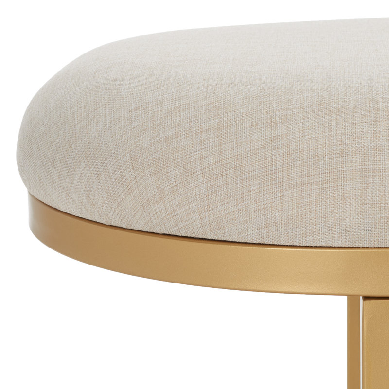 Banc de rangement Comesana, Crème
