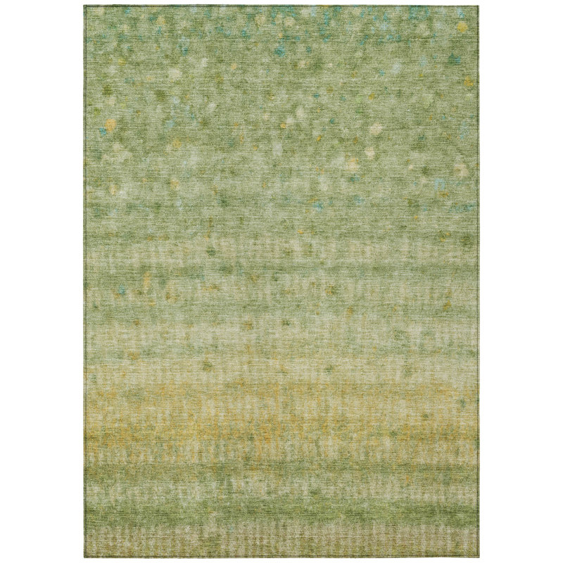 Machine Washable Indoor/Outdoor Emelia ACN2315 Stripes Rug, Rectangle 5' x 7'6"