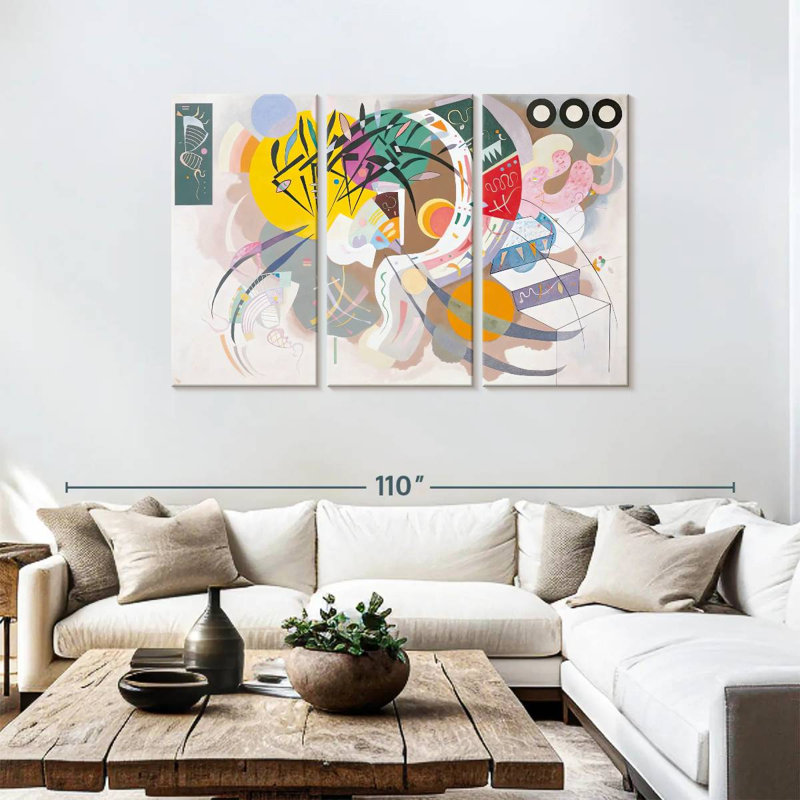 Avery Dominant Curve, 48" H x 74" W