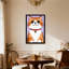 Animaux, chat orange et blanc mignon avec collier rouge-163503599-163503597-163503596