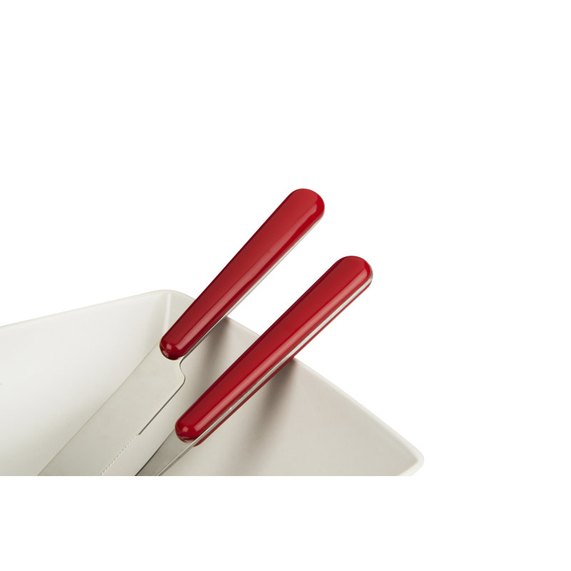 Trendy Rosita 24 Piece Cutlery Set, Service for 6, Red