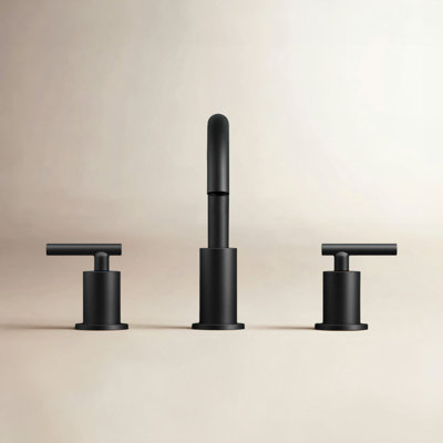Celestine Widespread Bathroom Faucet with Drain
