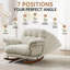 Fauteuil pivotant moderne avec dossier ajustable-1424328903