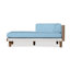 Catalina Outdoor Teak Chaise Lounge-126802867-3628392