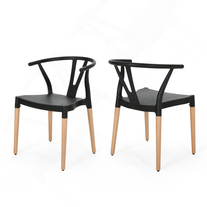 Chaise de salle à manger PLASTIC (ensemble de 2)