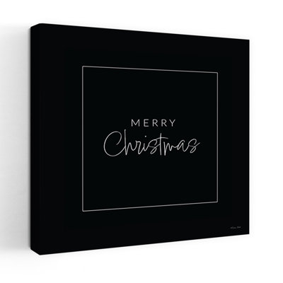 Simple, joyeux Noël, art contemporain abstrait
