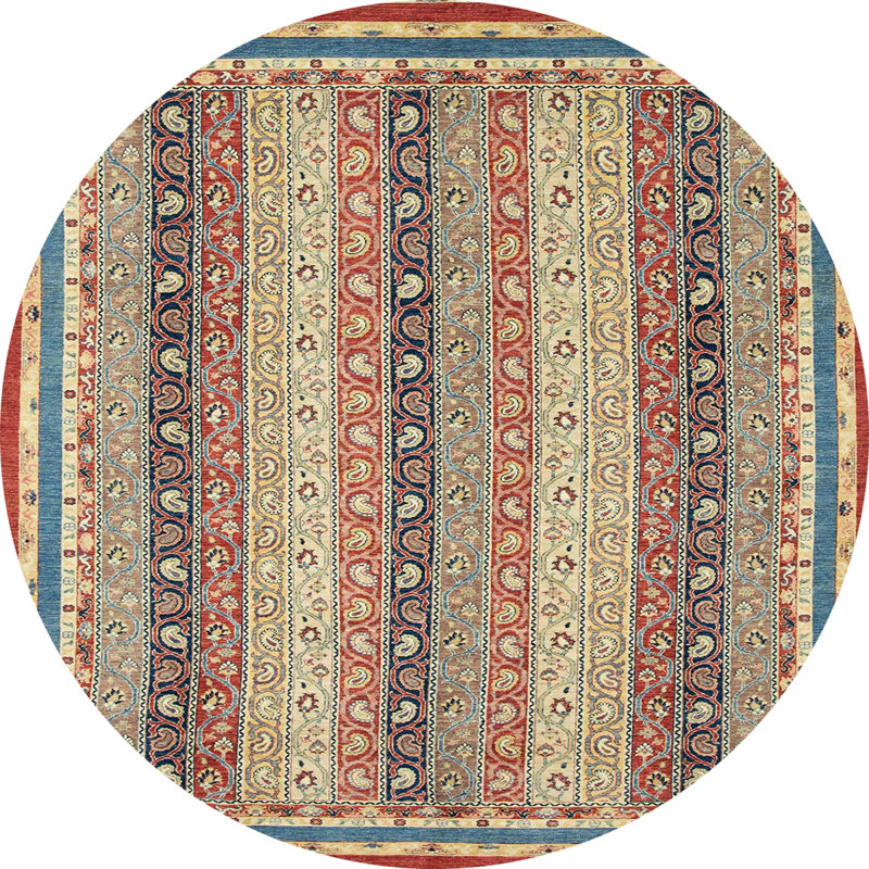 Tapis abstrait moderne 2645, Rond 3 pi
