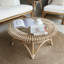 Table basse Venice avec finition naturelle