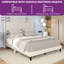 Lit plateforme tapissier