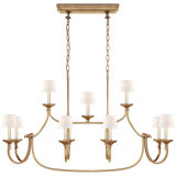 Chapman & Myers Flemish Large Linear Pendant