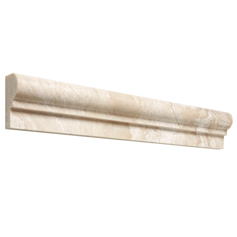Diano Royal 2" x 12" F1 Chair Rail Marble Look Wall Liner