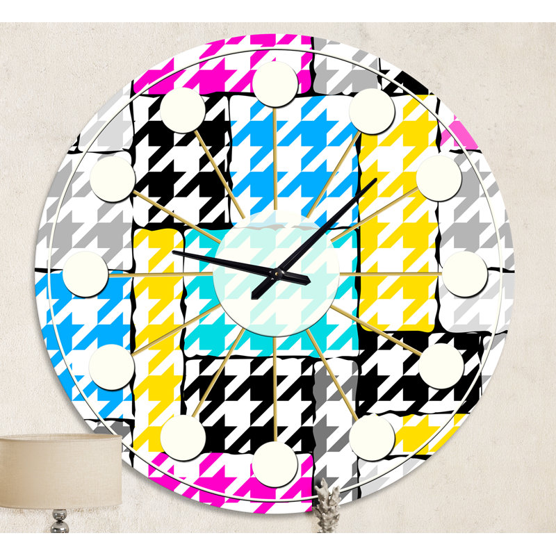 Horloge murale classique Mid-Century, Moyenne
