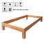 Kalida Jana Solid Wood Bed in Beech-2087311960